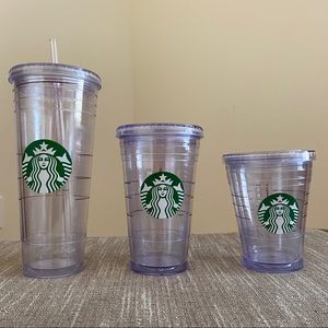 Starbucks Kitchen Starbucks Tall Grande Venti Size Tumbler Set Poshmark